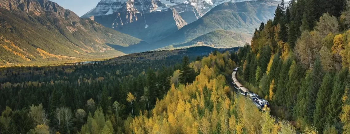 rail journey canadian rocky mountains